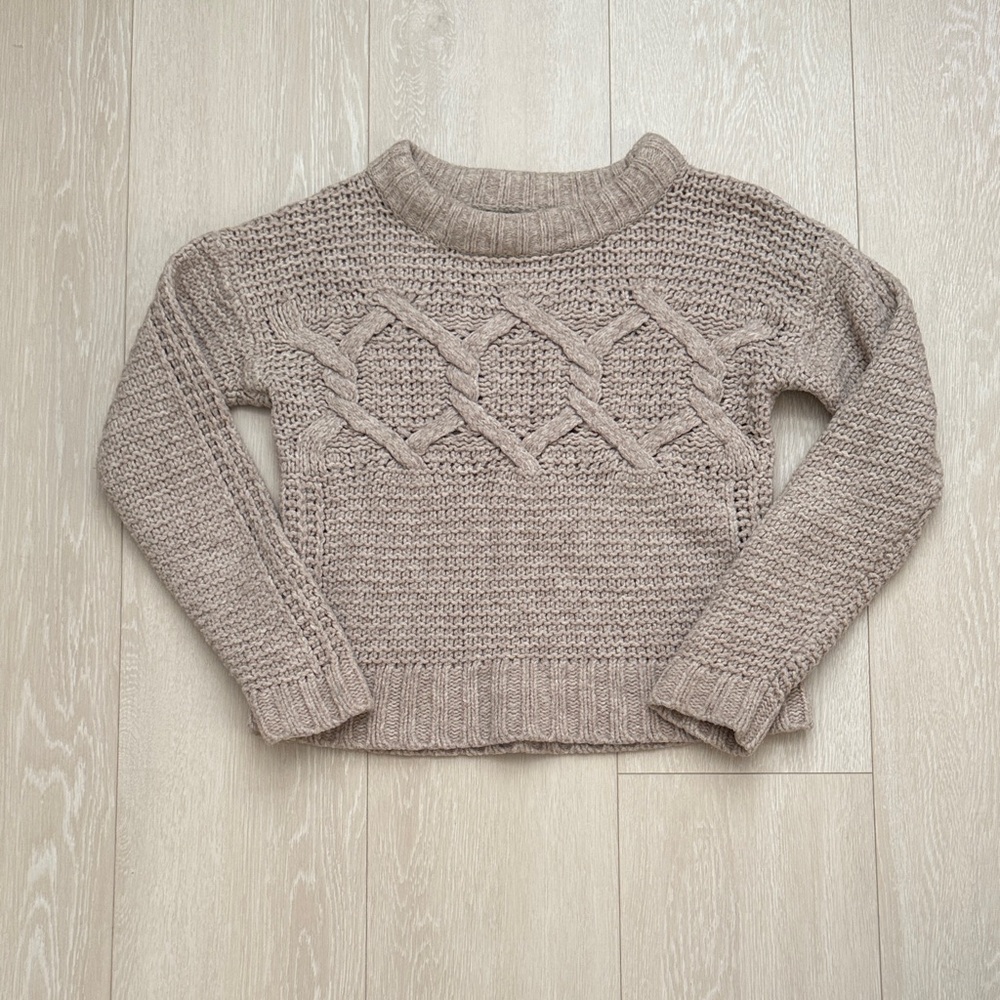 ✨Banana Republic Women's Cowl Neck Sweater - Beige